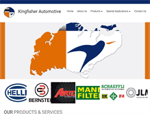 Tablet Screenshot of kingfisherauto.com